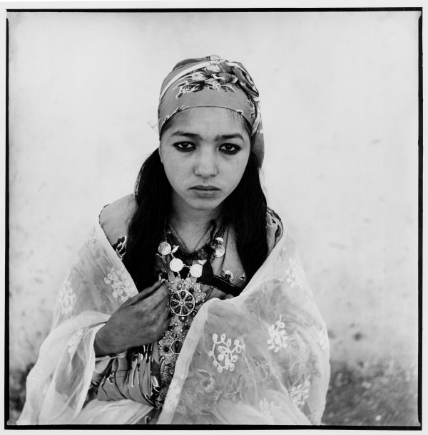 femme, algérienne, noir et blanc, photographie